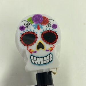 New Solar stake light Candy Sugar Skull Day of the Dead